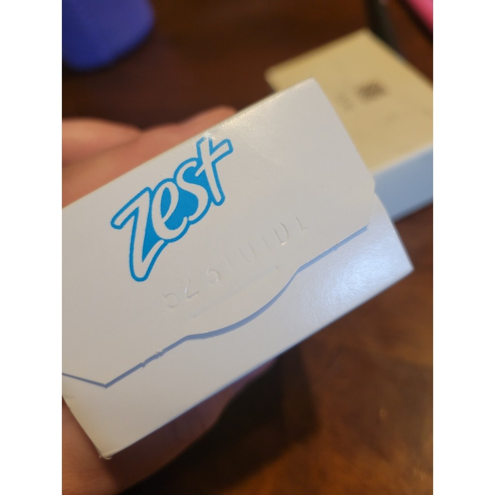 Vintage ZEST AQUA Deodorant Beauty Bar Bath Size‎ Soap - 1 Bar 4.5 oz. - Box - Picture 2 of 9